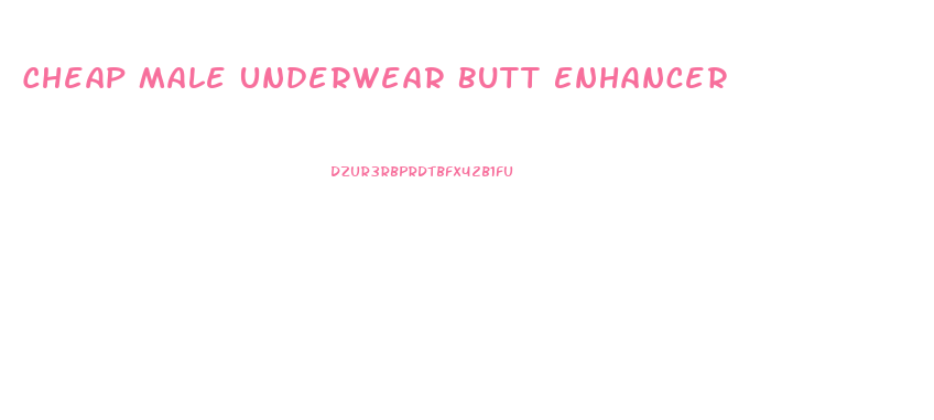 Cheap Male Underwear Butt Enhancer