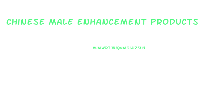 Chinese Male Enhancement Products