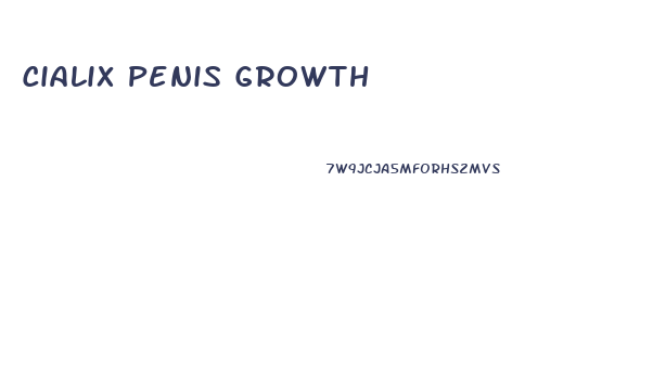 Cialix Penis Growth