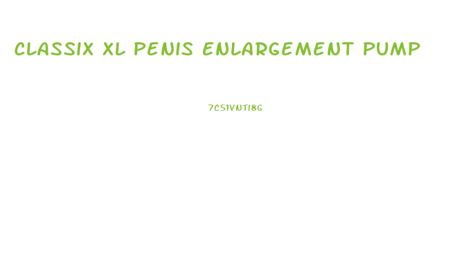 Classix Xl Penis Enlargement Pump