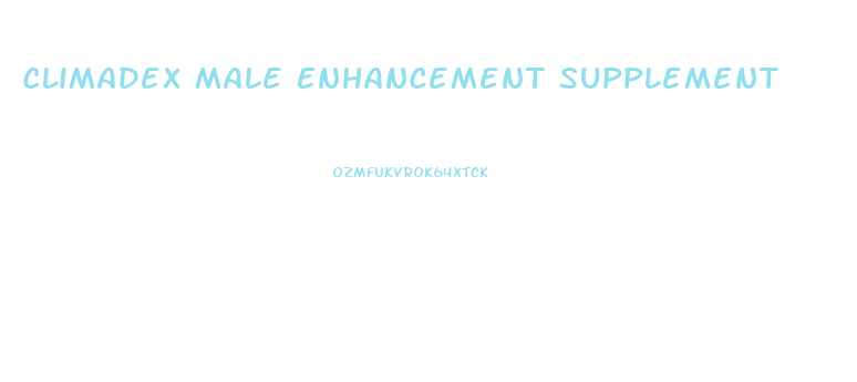 Climadex Male Enhancement Supplement