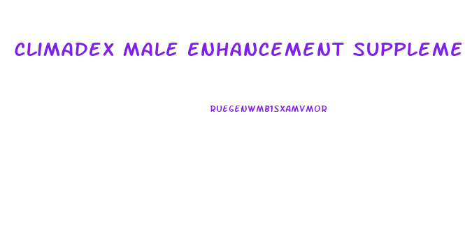 Climadex Male Enhancement Supplement
