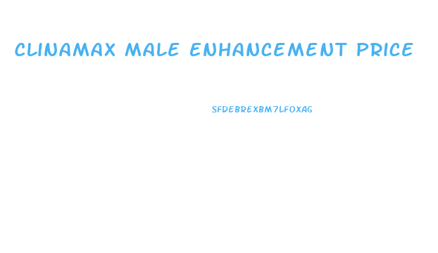 Clinamax Male Enhancement Price