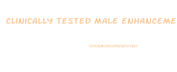 Clinically Tested Male Enhancement Pills