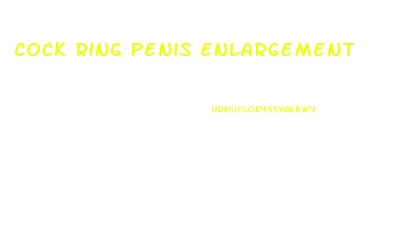 Cock Ring Penis Enlargement