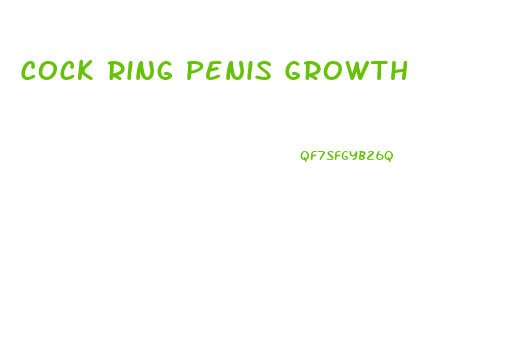 Cock Ring Penis Growth