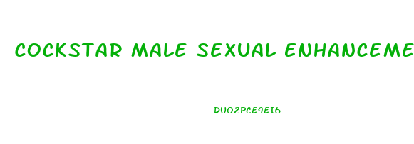 Cockstar Male Sexual Enhancement