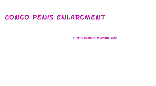 Congo Penis Enlargment