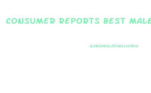 Consumer Reports Best Male Enhancement Pills 2018