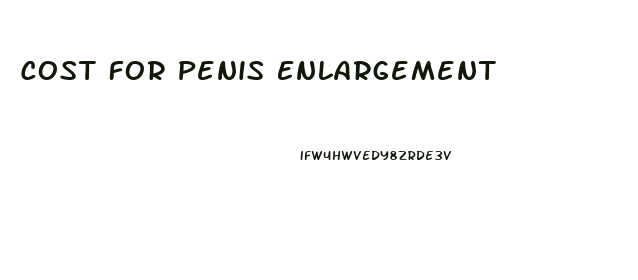 Cost For Penis Enlargement