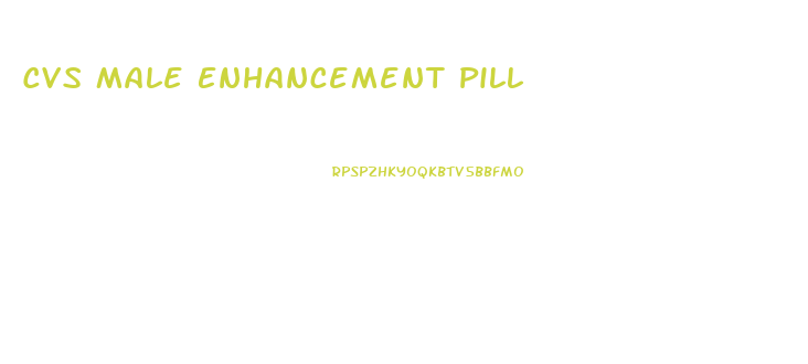 Cvs Male Enhancement Pill