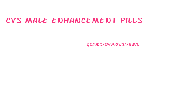 Cvs Male Enhancement Pills