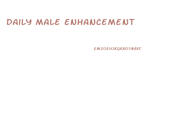 Daily Male Enhancement