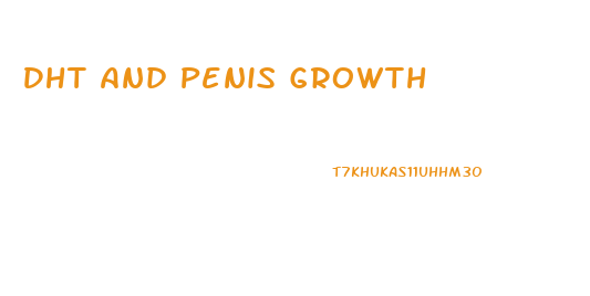 Dht And Penis Growth