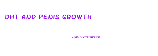 Dht And Penis Growth