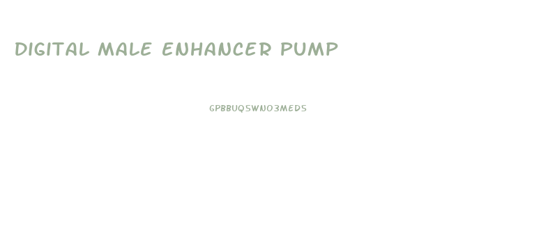 Digital Male Enhancer Pump
