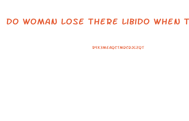 Do Woman Lose There Libido When They Get Old