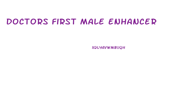 Doctors First Male Enhancer