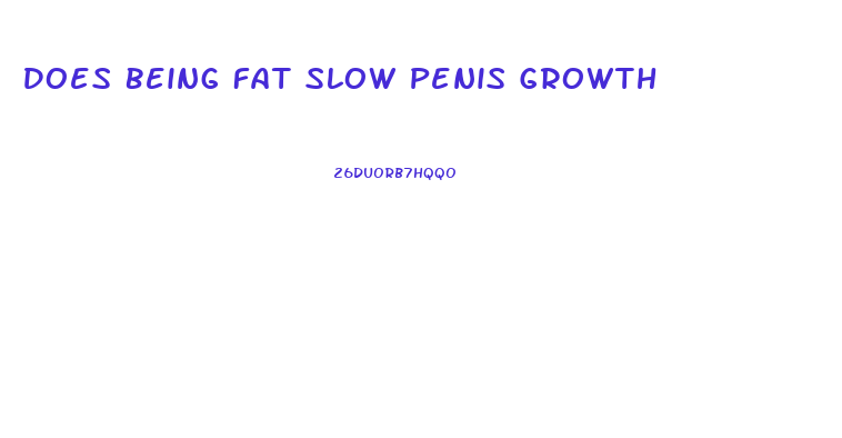 Does Being Fat Slow Penis Growth