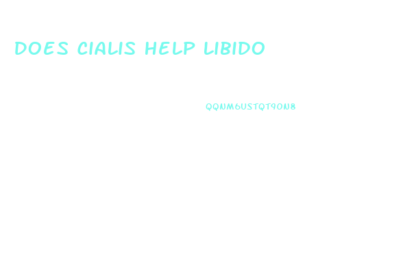 Does Cialis Help Libido