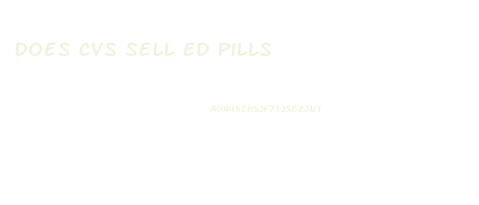 Does Cvs Sell Ed Pills