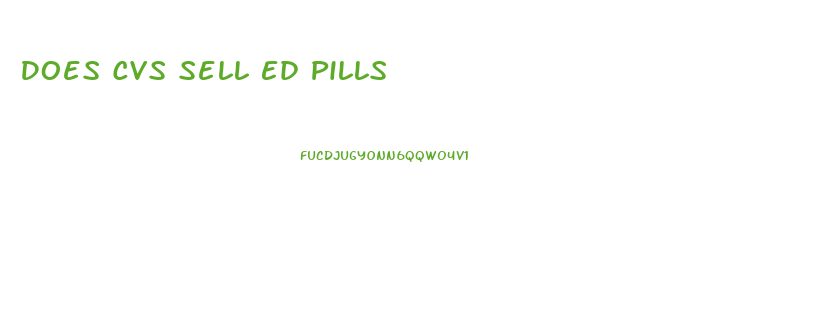 Does Cvs Sell Ed Pills