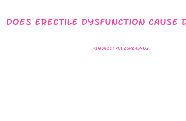 Does Erectile Dysfunction Cause Depression