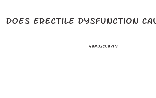 Does Erectile Dysfunction Cause Prostate Cancer