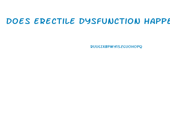 Does Erectile Dysfunction Happen Suddenly