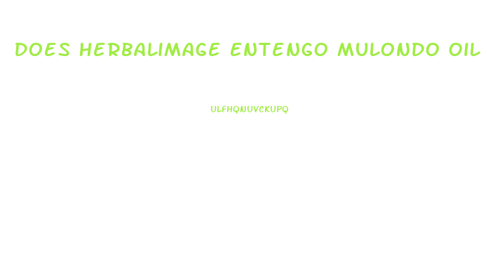 Does Herbalimage Entengo Mulondo Oil Work To Enlarge Penis