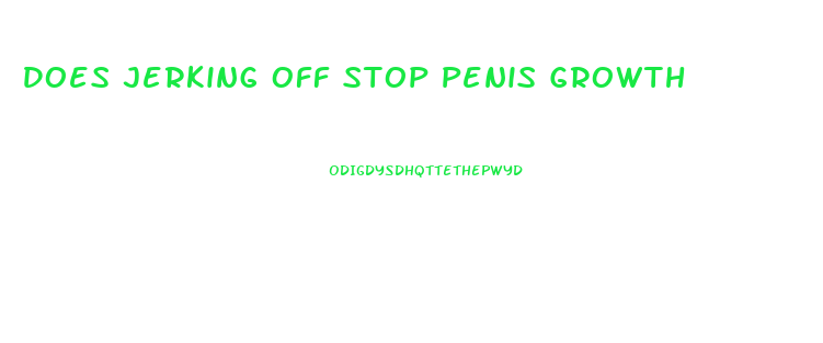 Does Jerking Off Stop Penis Growth