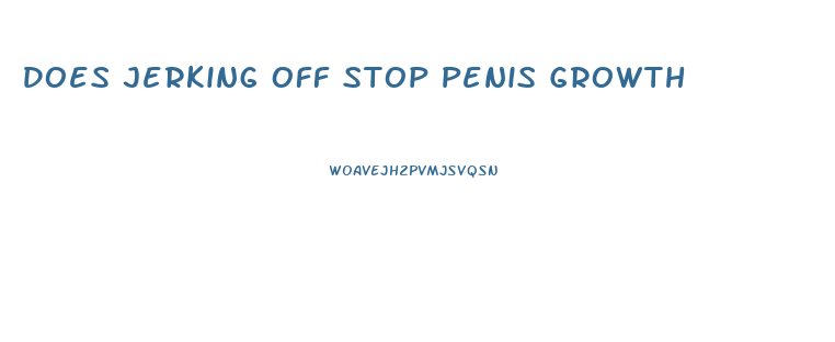 Does Jerking Off Stop Penis Growth