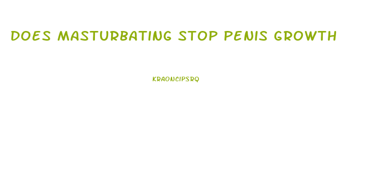 Does Masturbating Stop Penis Growth