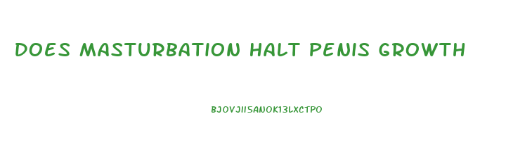 Does Masturbation Halt Penis Growth