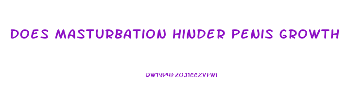 Does Masturbation Hinder Penis Growth