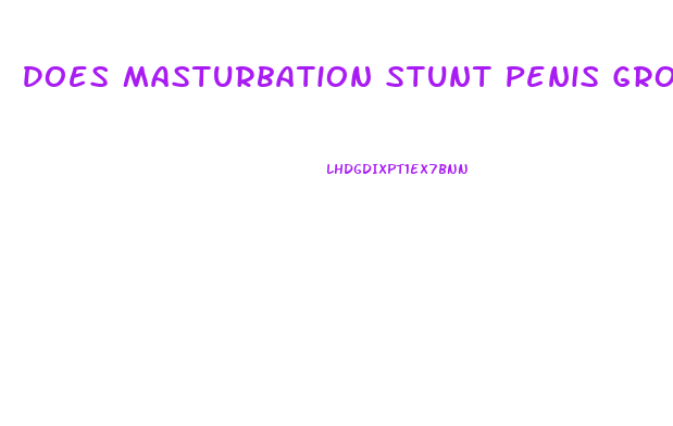 Does Masturbation Stunt Penis Growth