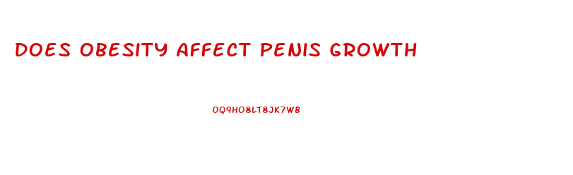 Does Obesity Affect Penis Growth