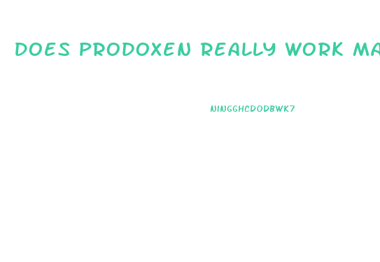 Does Prodoxen Really Work Male Enhancement