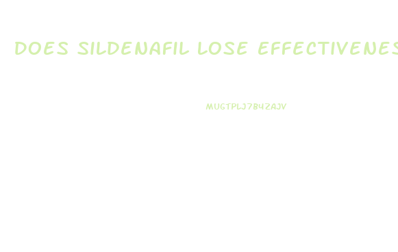 Does Sildenafil Lose Effectiveness When Outdated