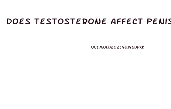 Does Testosterone Affect Penis Growth