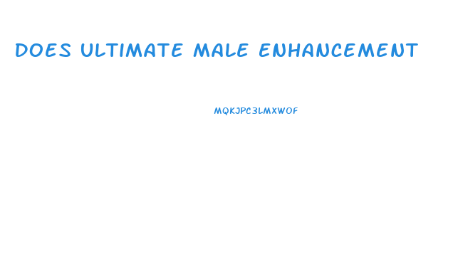 Does Ultimate Male Enhancement