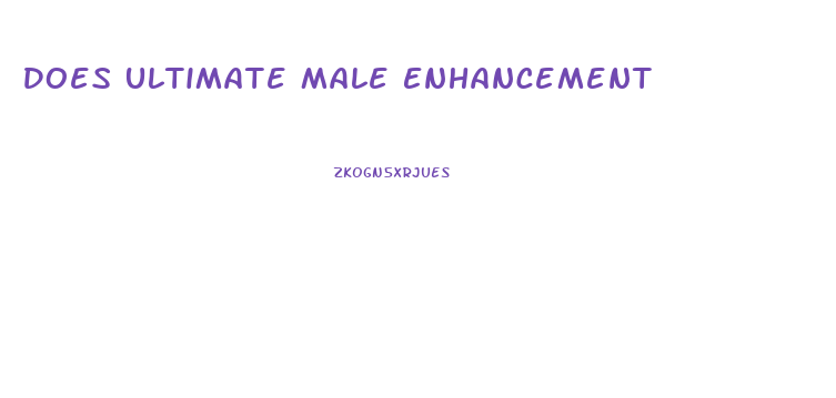 Does Ultimate Male Enhancement