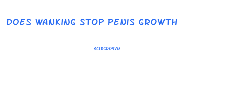 Does Wanking Stop Penis Growth