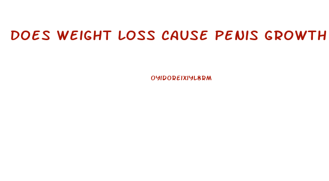 Does Weight Loss Cause Penis Growth