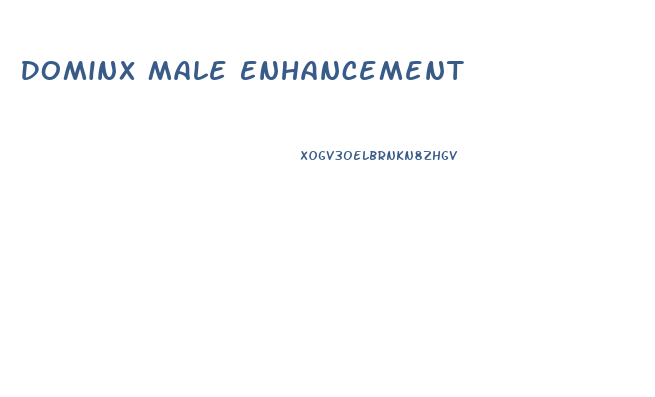 Dominx Male Enhancement