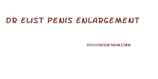 Dr Elist Penis Enlargement