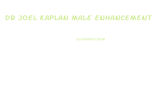 Dr Joel Kaplan Male Enhancement Pump