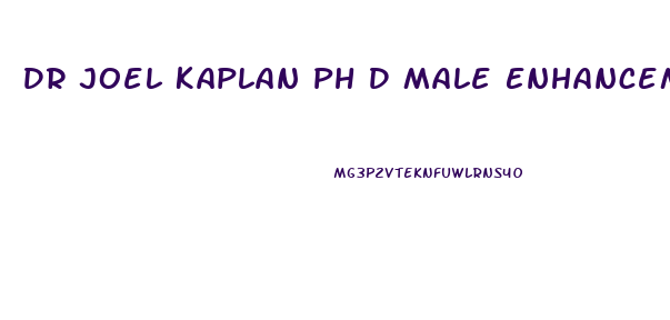 Dr Joel Kaplan Ph D Male Enhancement Penis Pump