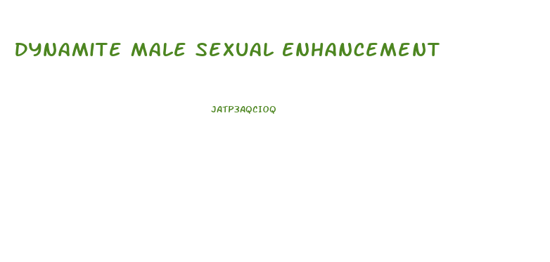 Dynamite Male Sexual Enhancement