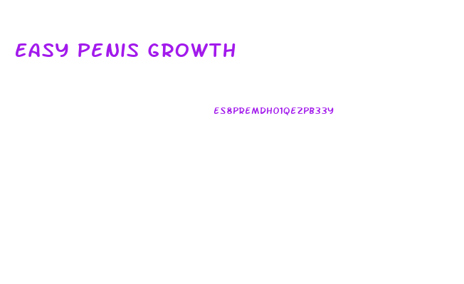 Easy Penis Growth